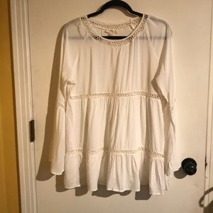 Haute society white blouse